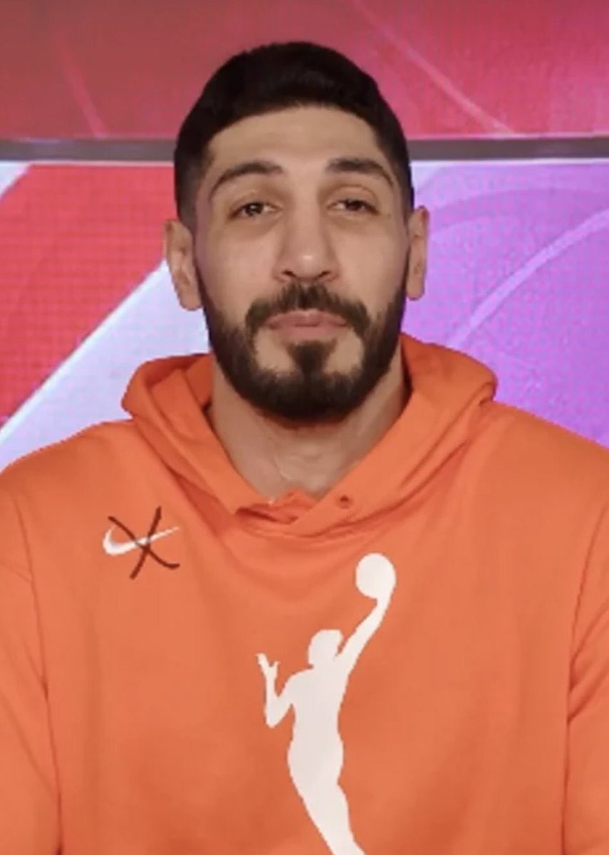 Polymarket's tweet photo. BREAKING: WNBA formally tells Congress that only biological women can play in the league, declaring Enes Kanter Freedom &amp; Royce White ineligible because "both are men.” https://t.co/sqaHqhG9q9