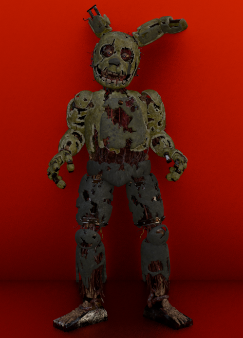 T1R3DF3V3R's tweet photo. Springtrap wip again because this is twitter lmaoooo

#blender #b3d #fnaf #springtrap https://t.co/MRA0o5I5Eq