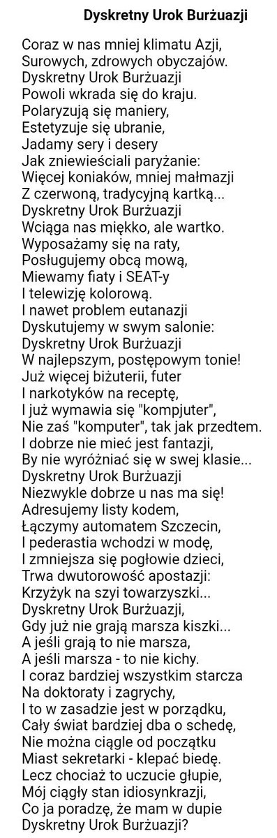 GadziaPL's tweet photo. Andrzej Waligórski (1926 - 1992), Dyskretny urok burżuazji...jak On już na samym początku lat 90. wszystko wiedział. [Kliknij] https://t.co/WqJsb8N4uw