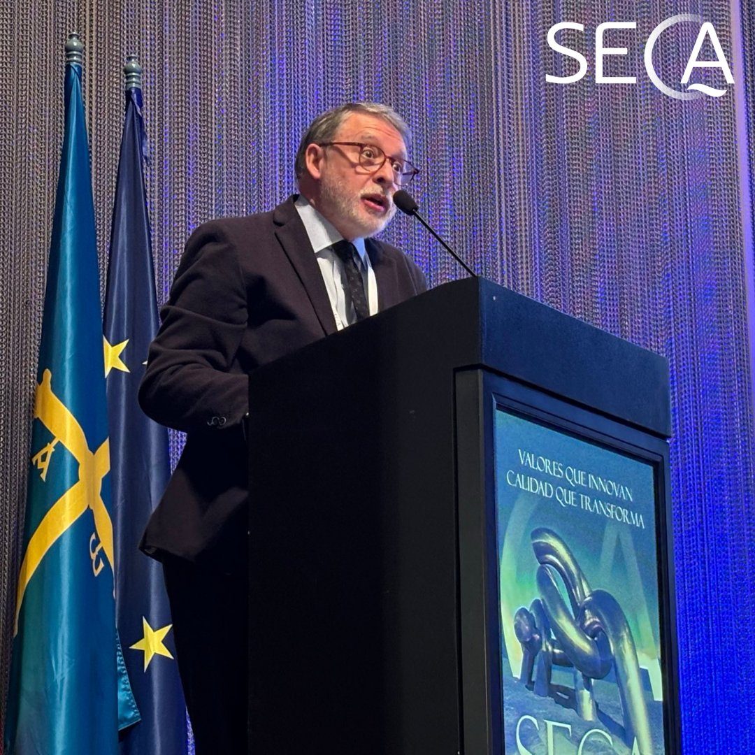 CalidadAsistenc's tweet photo. 👥El XLII Congreso de la SECA reúne en Gijón a más de 900 profesionales en torno a los valores que deben guiar la transformación sanitaria. 
Lee el resumen en nuestra web ➡️https://t.co/9oCLFrL8Yd #SECA26 #CalidadAsistencial @PasQalAsturias https://t.co/kqsOJTjEla