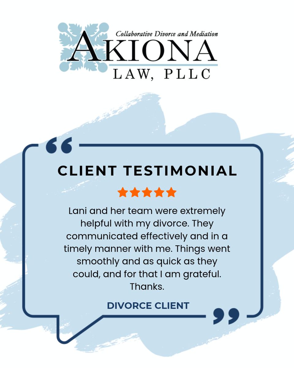 AkionaLaw's tweet photo. We love our clients! https://t.co/SnfvY8h1rx
#Divorce #DivorceLawyer #EverettWa #FamilyLawLawyer #DivorceAttorney #AkionaLaw #TeamAkionaLaw #GoTeamAkionaLaw #CollaborativeLaw #Collaboration #CollaborativeLawyer #Collaborative #CollaborativeDivorceProcess #Mediation https://t.co/s12zTyZy9X