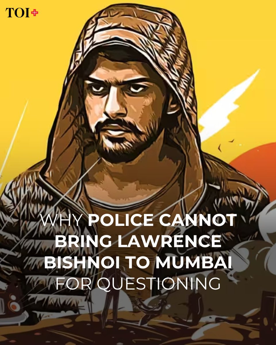 TOIPlus's tweet photo. A group claiming to represent the Bishnoi gang has taken responsibility for firing at Tiger Shroff’s car. But a government order keeps Bishnoi inside Sabarmati jail, leaving police from other states to seek court permission before questioning him there.

https://t.co/9VzRreKv9Q https://t.co/VDP9LHx09n