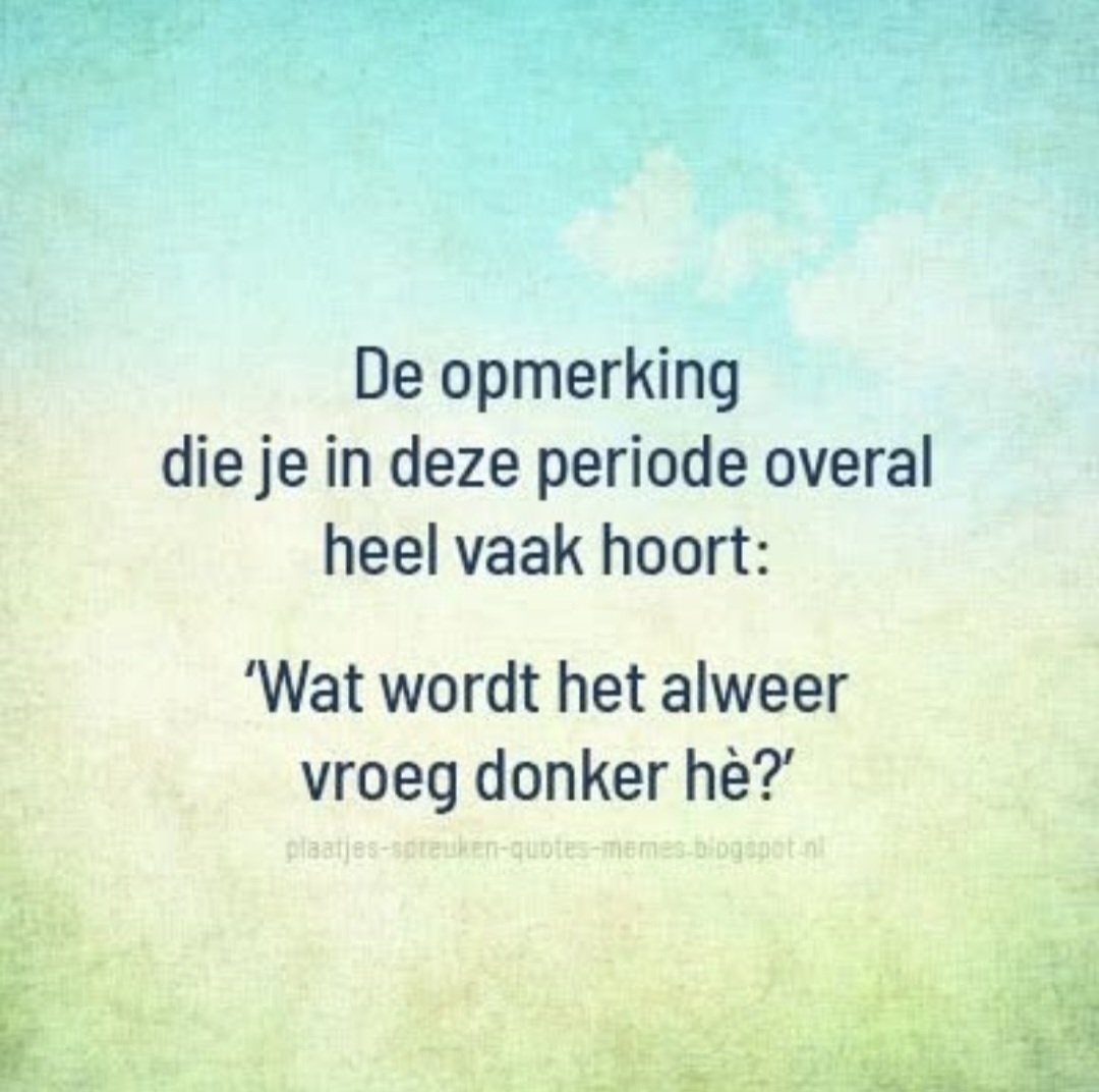 dbrplaatjes's tweet photo. 😅 Meer leuke plaatjes vind je hier! --> https://t.co/EzN8S6ypPm
#donker #winter #wintertijd #herfst #koud #knus #gezellig #humor #grappig #leuk #herkenbaar #spreuk #spreuken https://t.co/O8GaZ9Jg9p