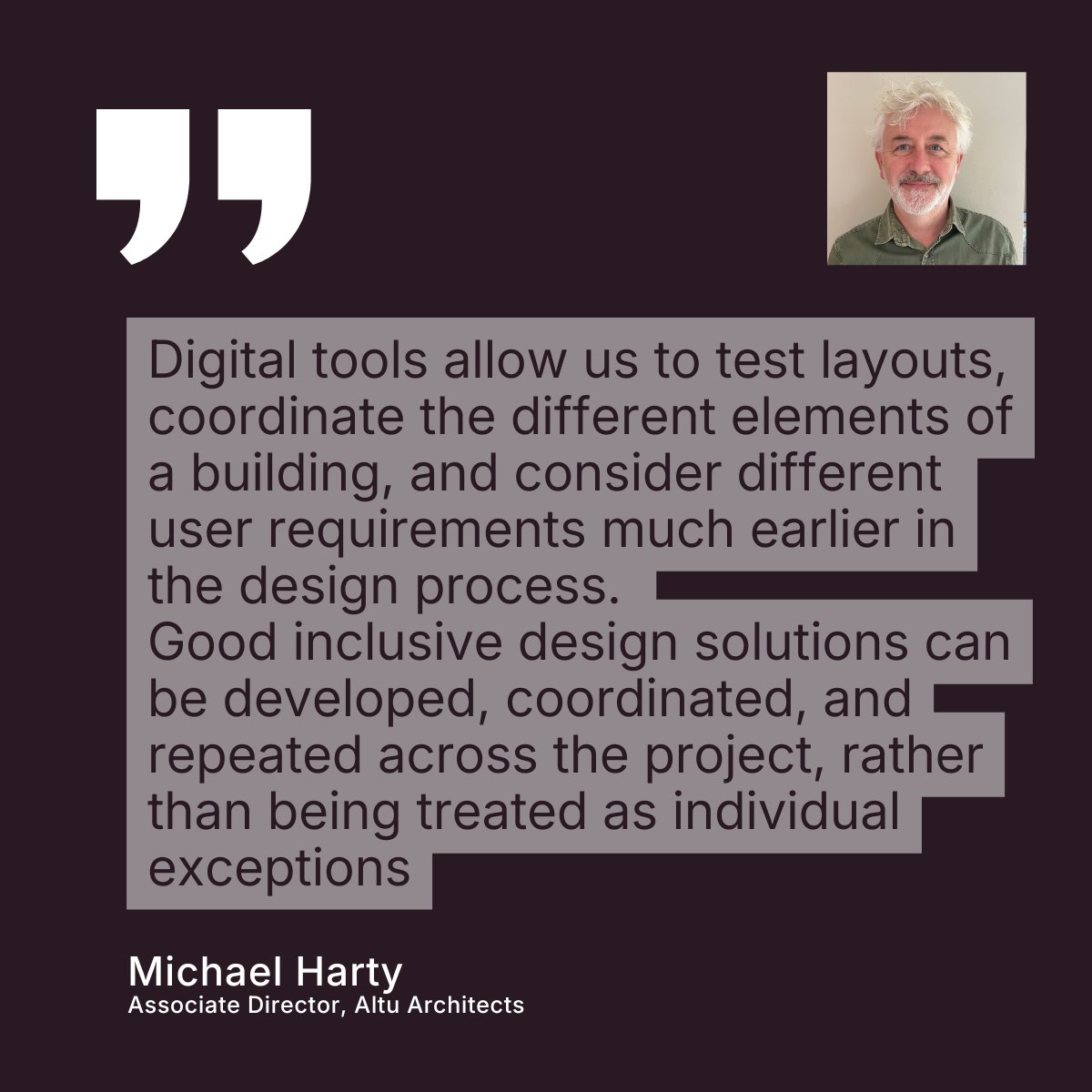 GraphisoftUK's tweet photo. For the final post in our World Architecture Day series, we asked architects from across the Graphisoft community:

How can digital tools help architects design homes that work better for more people?

Read what they had to say. https://t.co/rrPAOO3WU1