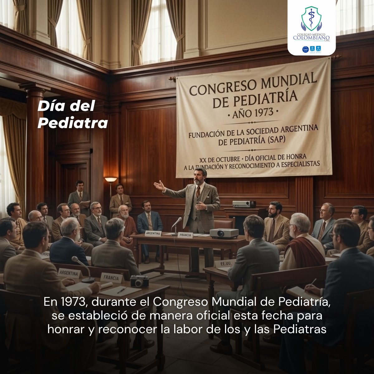 ColegioMedicoCo's tweet photo. ¡Hoy celebramos la vocación, el amor y el cuidado de los más pequeños! 🩺👶✨

En el Día del Pediatra, rendimos homenaje a todos los especialistas que dedican su vida a proteger la salud, la sonrisa y el futuro de la infancia. 🎈

Gracias por acompañar a cada familia con tanta entrega y empatía. ¡Feliz día a todos los pediatras! ❤️👏

👇 Dejanos tu mensaje de agradecimiento en los comentarios.

#DíaDelPediatra #Pediatría #SaludInfantil #OrgulloPediatra #CuidandoElFuturo