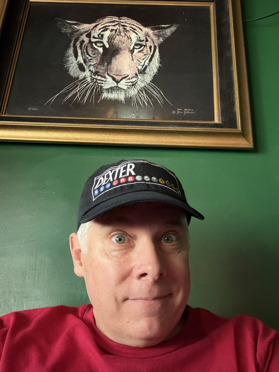 jscottamy's tweet photo. I was told that the Dexter Resurrection season 2 NYC subway style hats sold out quick. There’s gonna be another drop of 200 or so hats on season 2 premiere day.  Keep an eye out here for the eBay link (same seller as last time)… https://t.co/dp1EJpV86s