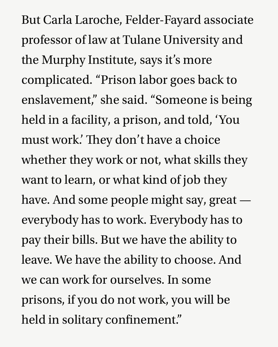 ibeemakingstuff's tweet photo. I encourage everyone in America to read up on The Marshall Project if you’d like to know more about how prison labor impacts us all. Park benches, highway signs, eyewear, bedding in public universities—all made by prisoners. In 6 states, they make $0/hr for this labor. https://t.co/28X58fF0De