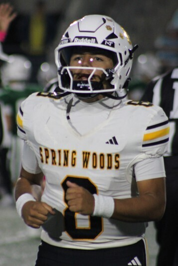SpringWoodsHigh's tweet photo. 12th grade yearbook photographer Oscar Arroyo took these candid photos at the last SWHS varsity football game. You will see many of his photos in this year's yearbook! Please order one today at https://t.co/YOGczUTtbv! https://t.co/XevFtPoX6U