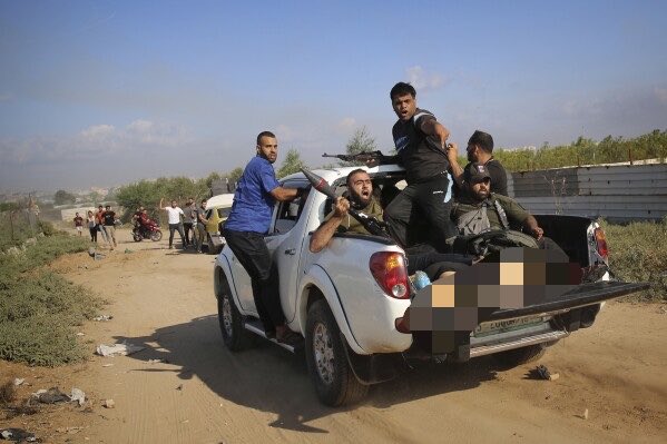 Osint613's tweet photo. It’s now official.

All of Shani Louk’s captors have been eliminated, except for 1.

The man in the blue shirt was captured alive and is now in Israeli custody.

The Palestinian terrorist with the cap has been eliminated yesterday. https://t.co/a9tOc3H4pE