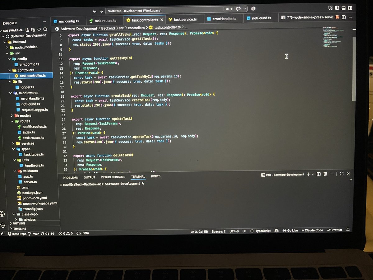 theeratech's tweet photo. Setting up Express.. always cooking…
#software #backend #nodejs #javascript
#expressjs https://t.co/ZUWu7XXW41