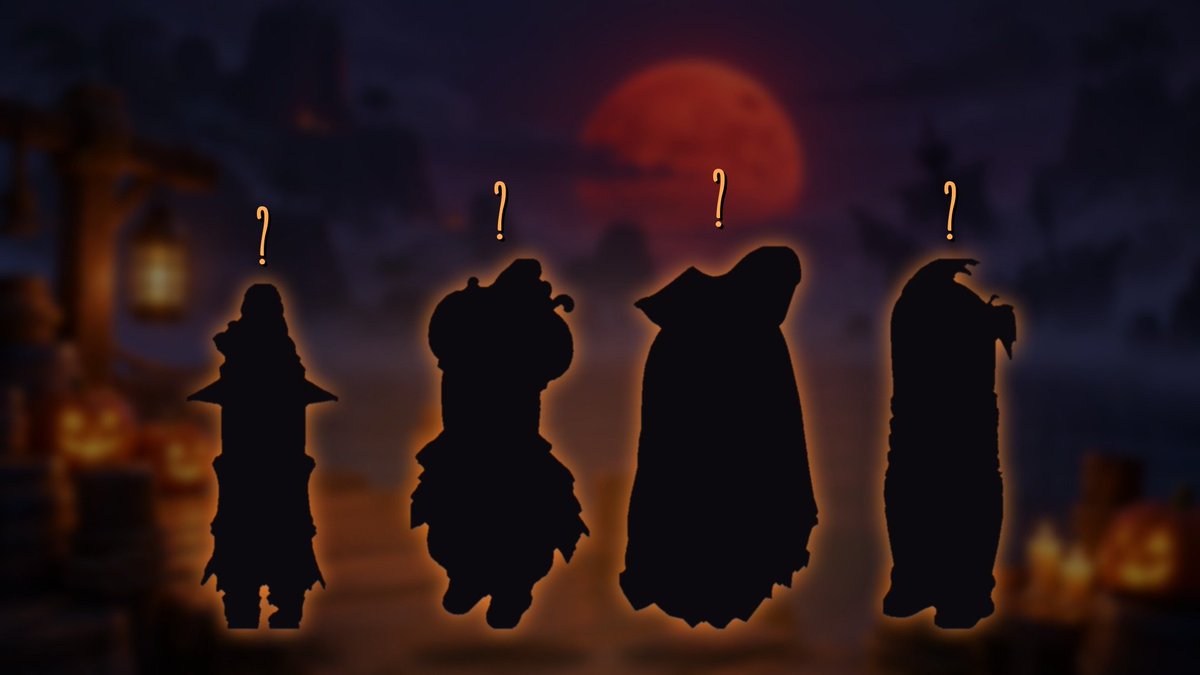 RetroStyleGames's tweet photo. WOOO, HALLOWEEN IS COMING TO THE ISLANDS 🎃

Wouldn’t you like to dress your pirates up for the occasion? Guess who’s hiding under each one.

We’ll be waiting for you in the game this weekend.

#indiegame #coop #Halloween https://t.co/P4dlnKxbnq