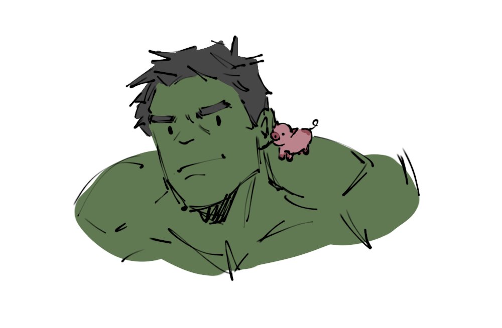 rwnszn's tweet photo. ok everyone shush hulk n ham are back https://t.co/b645Shlg3d