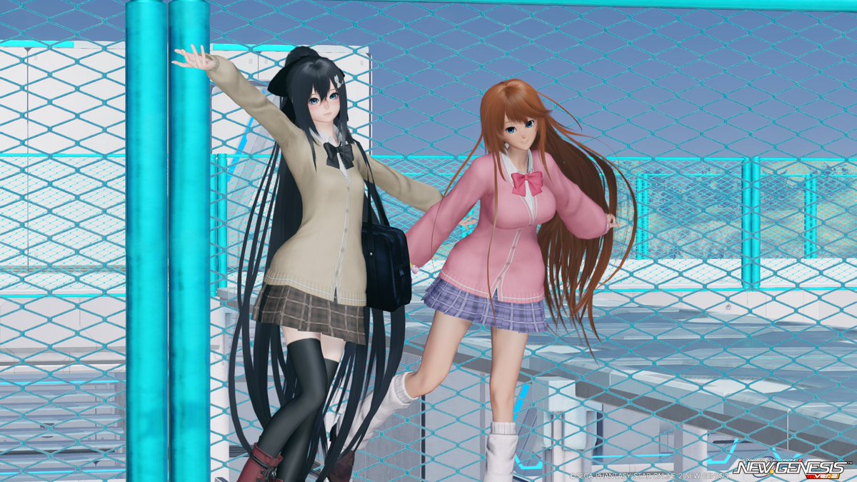 Fr0mW0rld's tweet photo. 制服確保に全メセタを費やしたので上げ(/・ω・)/制服といえば学校でしょってことで飛鳥さんとこにお邪魔しました(`・ω・´)飛鳥さんありがとー(*´ω`*)ノシ
#メンテの日なのでSSを貼る
#PSO2NGS_SS
#PSO2_SS
#NGS https://t.co/pyxvf8KRls