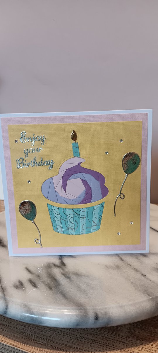 HandcraftedbyW1's tweet photo. A little bit of Iris Folding. Beautiful pastels, gold and silver accents,with a touch of craft gem sparkle. Such a beautiful card to make. 
#irisfolding #handmade #creativity 

https://t.co/jh3ZtTbyGe https://t.co/3gEFHMTF26