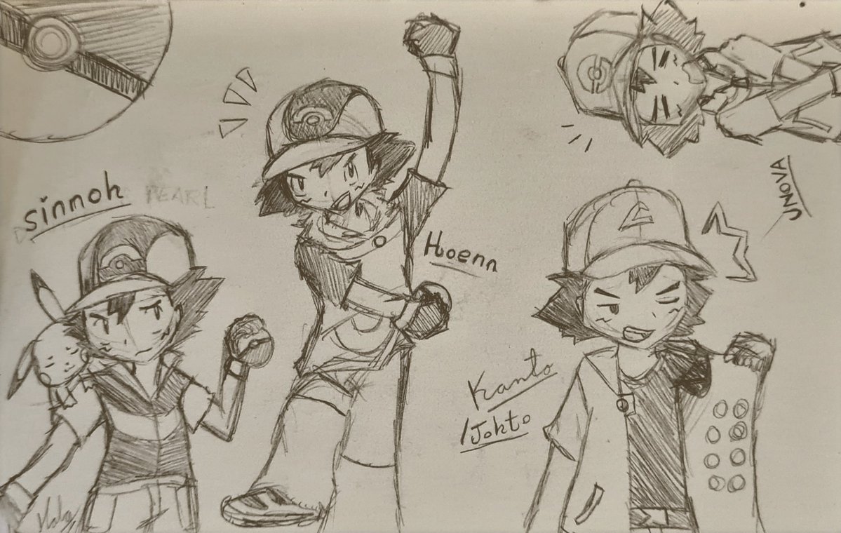 OrangePawn39's tweet photo. Just some Satoshis/Ash Ketchums
#AshPokémon #anipoke #Pokémon #satoshi #pokémonFanart #Pokemonartㅤ https://t.co/3sT69dNC6j