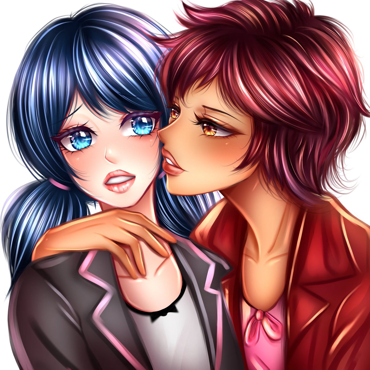 volpvria's tweet photo. cerisenette canon in season 7????? 🧡🤍🩷 

#lilanette #mlb #lilarossi #marinettedupaincheng #miraculous #mlbart #miraculousladybug #miraculousseason7 #miraculousfandom #miraculousseason6 #miraculousspoilers #miraculoustalesofladybugandcatnoir #MLBS7Spoilers #mlbfanart #mlbtwt https://t.co/WGLkZ7Tqsf