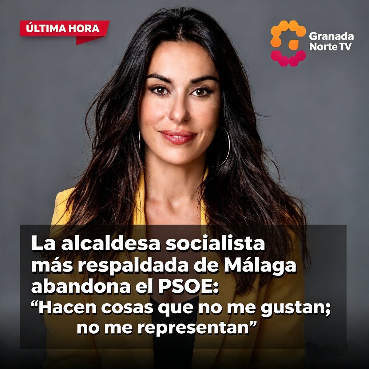 Suradio2's tweet photo. 🚨 LA ALCALDESA DE PARAUTA ABANDONA EL PSOE: «HACEN COSAS QUE NO ME GUSTAN; NO ME REPRESENTAN»
https://t.co/UDqFydX7fv
#PSOE #KatrinOrtega #Parauta #Málaga #PedroSánchez https://t.co/UpjdGfHnXS