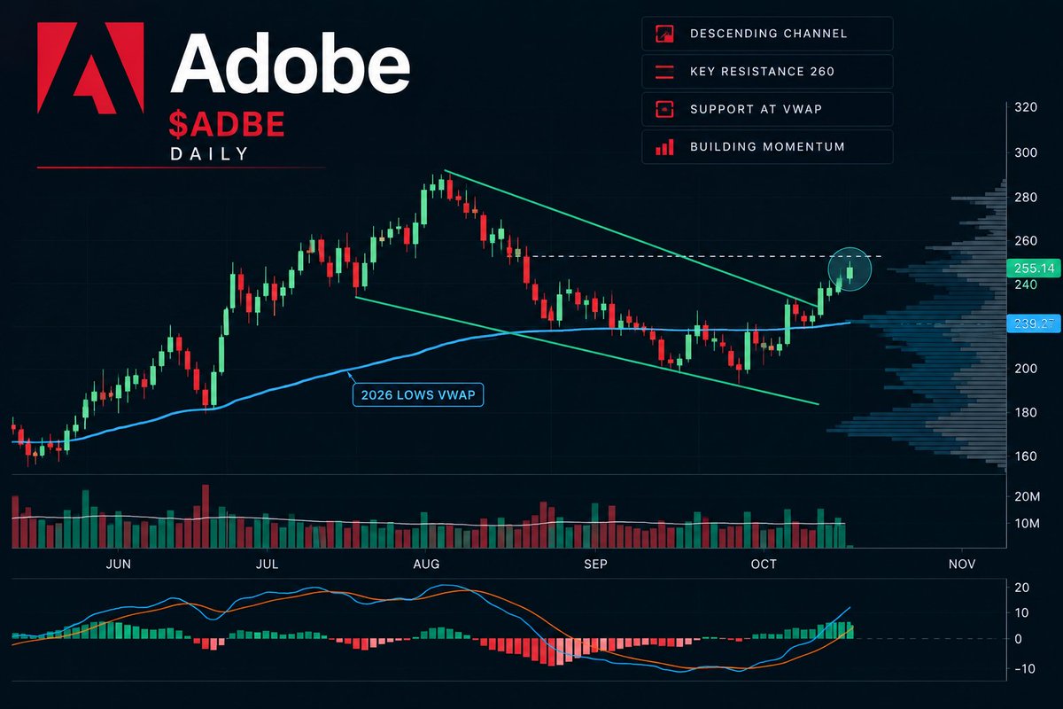 EliteGainzTrade's tweet photo. 📈💡 Watch List Ideas 💡📈

Some names I've covered multiple times!

$ADBE $HOOD $NOW $SOFI

$SPX $SPY $QQQ $NVDA https://t.co/iX71YFSBFH