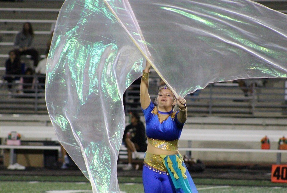 SpringWoodsHigh's tweet photo. 12th grade yearbook photographer Edgar Sanchez Roque took these photos of the SWHS Tigerettes and Color Guard at the last varsity football game. You will see his photos in the yearbook! Please order yours now at https://t.co/YOGczUTtbv! https://t.co/xciVde4SRa