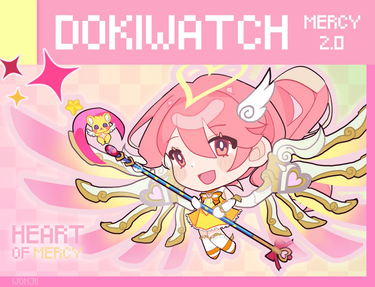 wonjii's tweet photo. .♡ ݁ ˖   ✦    ‧₊˚ ⋅. ݁₊ ⊹ . ݁ ⟡ ݁ . ⊹ ₊ ݁.⊹ ࣪ ˖ ໒꒱
🎀HEART OF MERCY🎀💛🪽
#Overwatch #dokiwatch #mercy https://t.co/oBqZ94x9WH