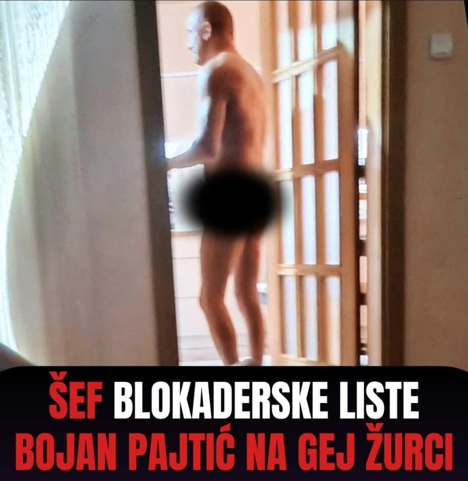 DrugaSrbijaBis's tweet photo. Веровали или не.
Човек који стоји иза тзв.студентске листе потпуно го, на геј журци.
Ако нека слика може бити предзнак пропасти блокадера на изборима, то је ова. https://t.co/A1NCmOsZds