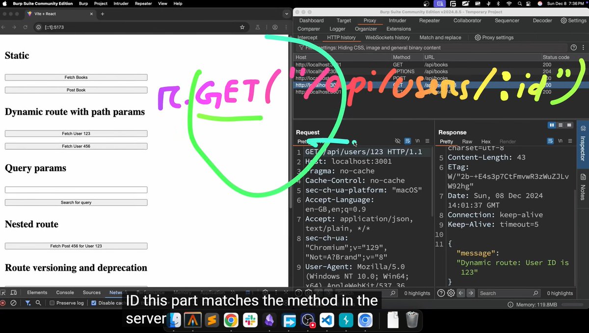 Sonu_Sapri2004_'s tweet photo. 🚀 Day 6/90 of backend learning!

Today's focus: API routes 🛠️

✅ Static &amp; dynamic routes
✅ Path &amp; query parameters
✅ Nested routes
✅ API versioning &amp; deprecation

Learning how to build APIs that are easier to use, maintain, and evolve! 💻

#BackendDevelopment https://t.co/sKvtBWzCy7
