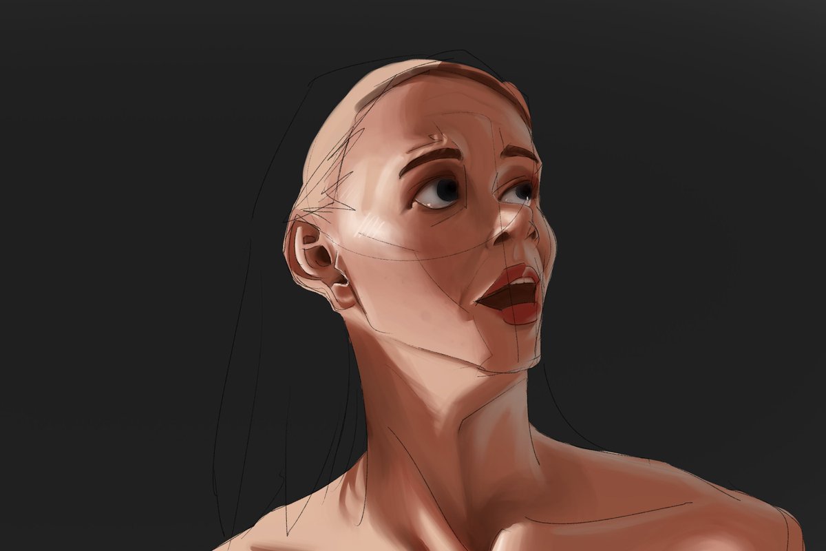 basil_amaan's tweet photo. skin render study 2hr https://t.co/VINf4wXR15