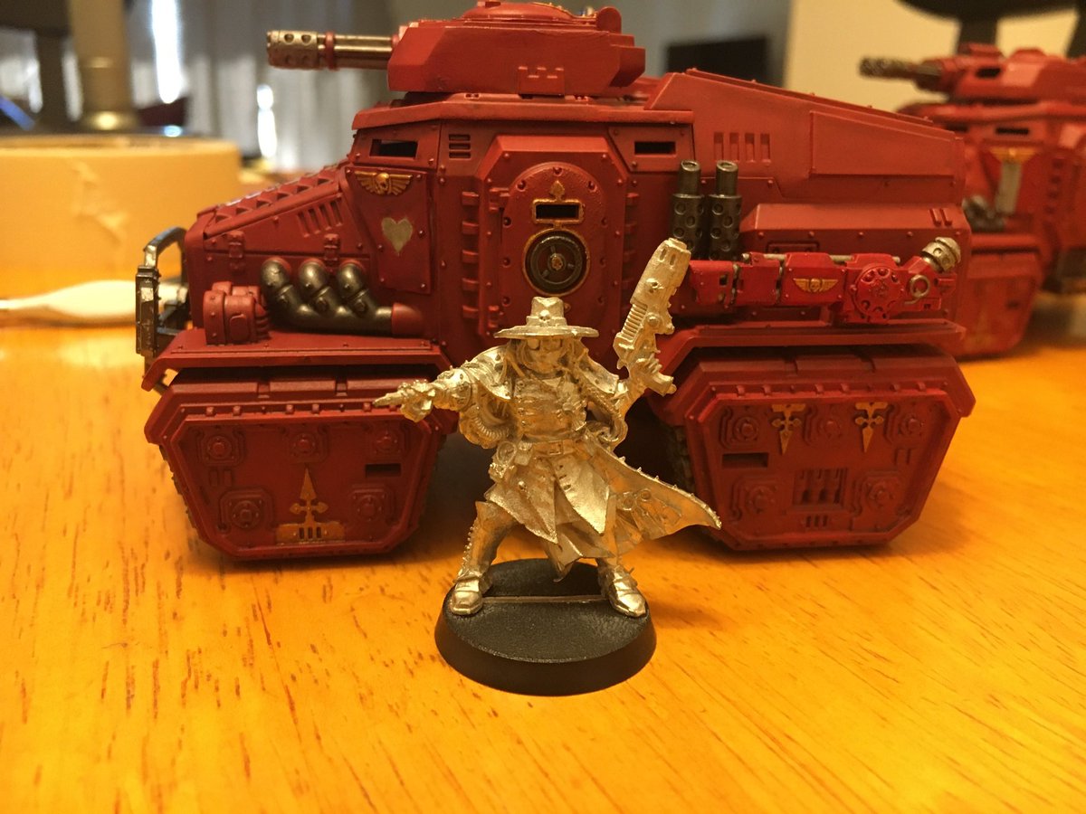 MTGAverageJoe's tweet photo. @shans40k The old white dwarf inquisitor model. Still need to paint it up honestly. https://t.co/MKj8xYI1FT