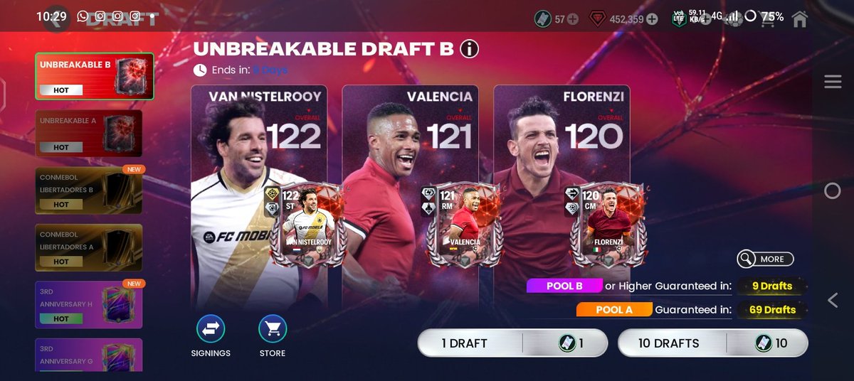 NVetri93456's tweet photo. @IBRAHIMAzi60260 I have 450 k gems, in hand 6 k shards and releasing per in my current squad players 20 k and 57 drafts ✌🏼⚡ https://t.co/0Z855RH7r7
