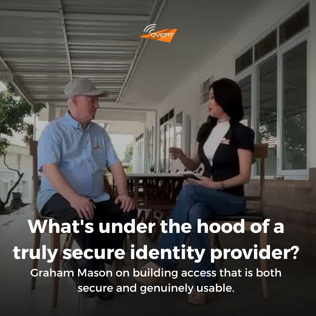 OvertSoftware's tweet photo. What is under the hood? 🛠️ Graham Mason reveals the anatomy of a secure identity provider and why architecture matters for long term safety.
Full story: https://t.co/LN9bCYdOXX
#TechSpecs #IAM #SecurityArchitecture #OvertSoftware https://t.co/UDmMP5H3li