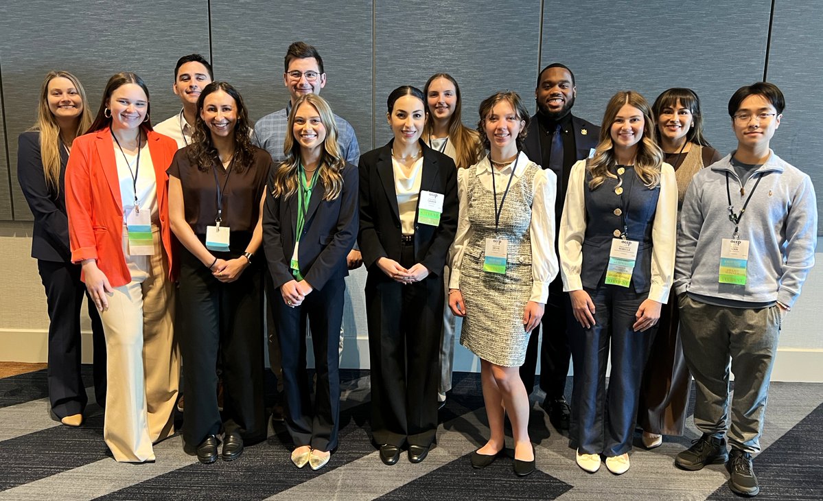 ACCP's tweet photo. We're excited to introduce the 2026-2027 Student Network Advisory Committee!

This group of student leaders will work alongside ACCP to support student engagement, share member perspectives, and help create meaningful opportunities for connection and professional development throughout the year.

#ACCPAM26