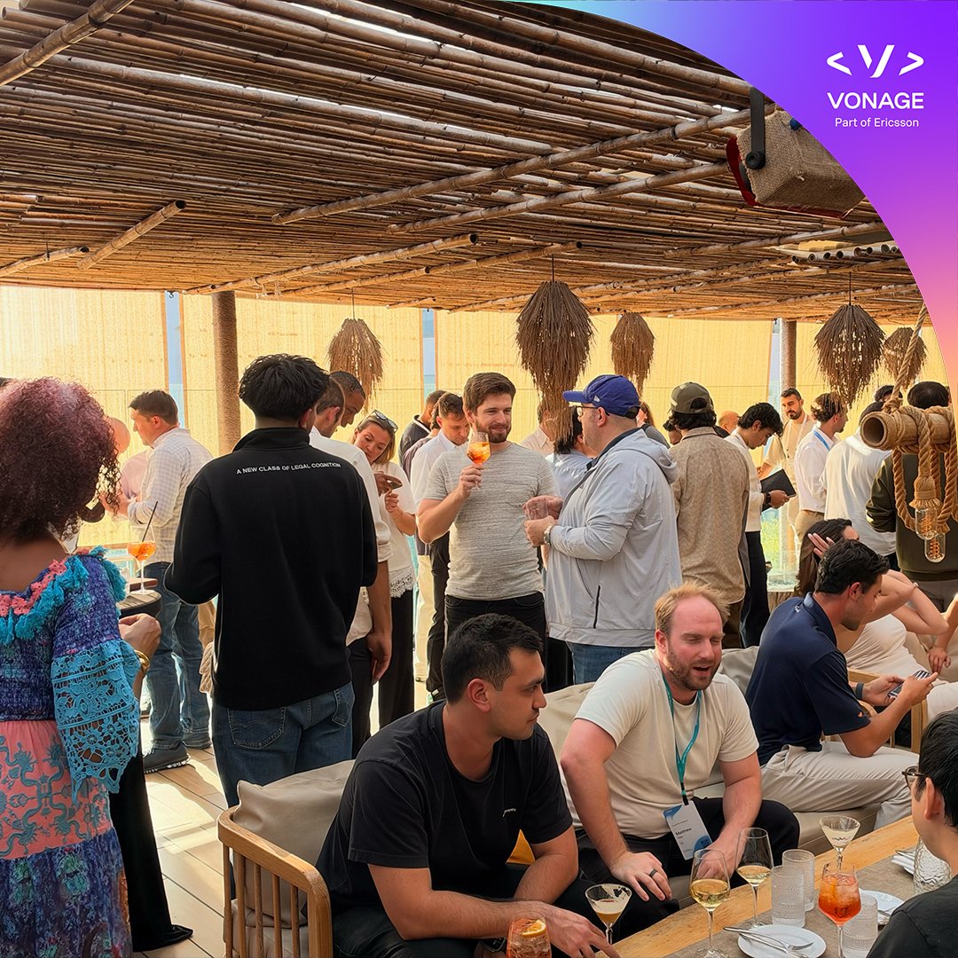 VonageDev's tweet photo. 🌉🌴 2 cities + 2 weeks = endless connections and unforgettable @Techweek_ moments! 🚀

Across San Francisco and Los Angeles, we hosted and co-hosted events that brought together founders, developers, and investors to connect, share ideas, and explore what's next for Voice AI.

Here's a look at some of the highlights:

🚶 TechWalk (SF + LA): We kicked off both weeks with the TechWalk community at Crissy Field in SF and Santa Monica in LA. No slide decks, no agendas. Just great conversations, fresh air, and even better company.
🎙️ Voice AI with @DeepgramAI (SF + LA): Two packed sessions featuring live demos, real-world deployment insights, and conversations about what it takes to bring Voice AI into production. We loved seeing so many of you there!
🏙️ APIs, Aperol & A Rooftop Social (LA): Our rooftop gathering in Santa Monica brought together guests from a16z, @GoogleStartups, AWS, @CloudflareDev, Red Bull Ventures, @uncorkcap, and more for an evening of great conversations and new connections.
💡 VC Reverse Pitch with Founders & Funders (LA): Flipping the traditional pitch format! Investors took the stage to share their investment theses with founders, creating a unique opportunity to connect and explore what's next. A big thanks to Founders & Funders for partnering with us!
🥐 Founders' Breakfast with @alumniventures (SF): Good coffee, great company, and meaningful conversations with pre-seed to Series A founders. The perfect way to bring the startup community together.

A huge thank you to our partners and everyone who joined us, shared ideas, and made these two weeks so memorable. 💜
See you at the next one. 🌟

#SFTechWeek #LATechWeek #VonageAPI #VoiceAI #StartupProgram #TechWeek2026