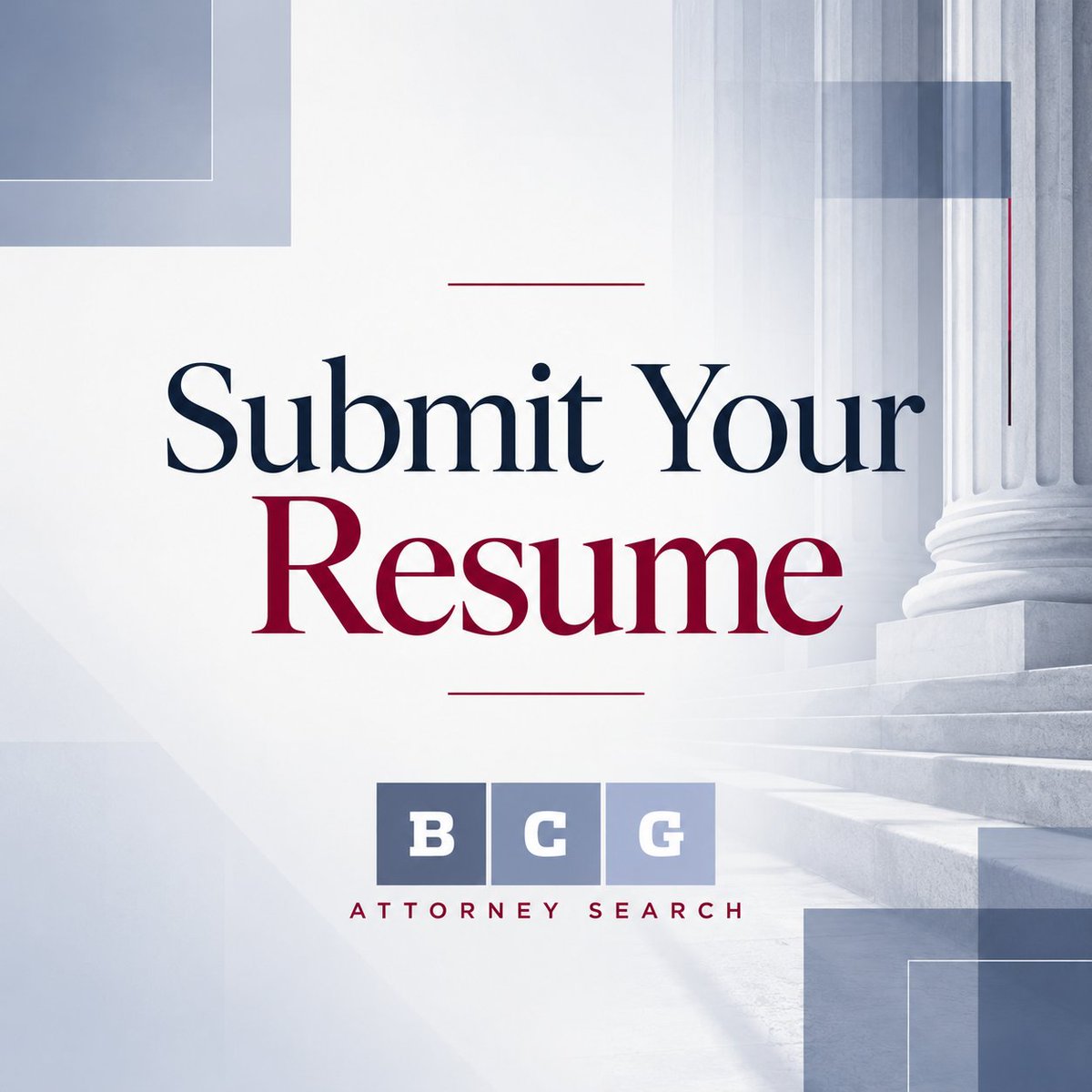 JDJournal's tweet photo. Your next career move could define your future. Don't wait until you're stuck to discover what other law firms can offer. Better opportunities begin with taking action.

🚀 Submit your resume: https://t.co/8DDENe6biZ

#BCGAttorneySearch #AttorneyCareers https://t.co/7SwOgsLKRo