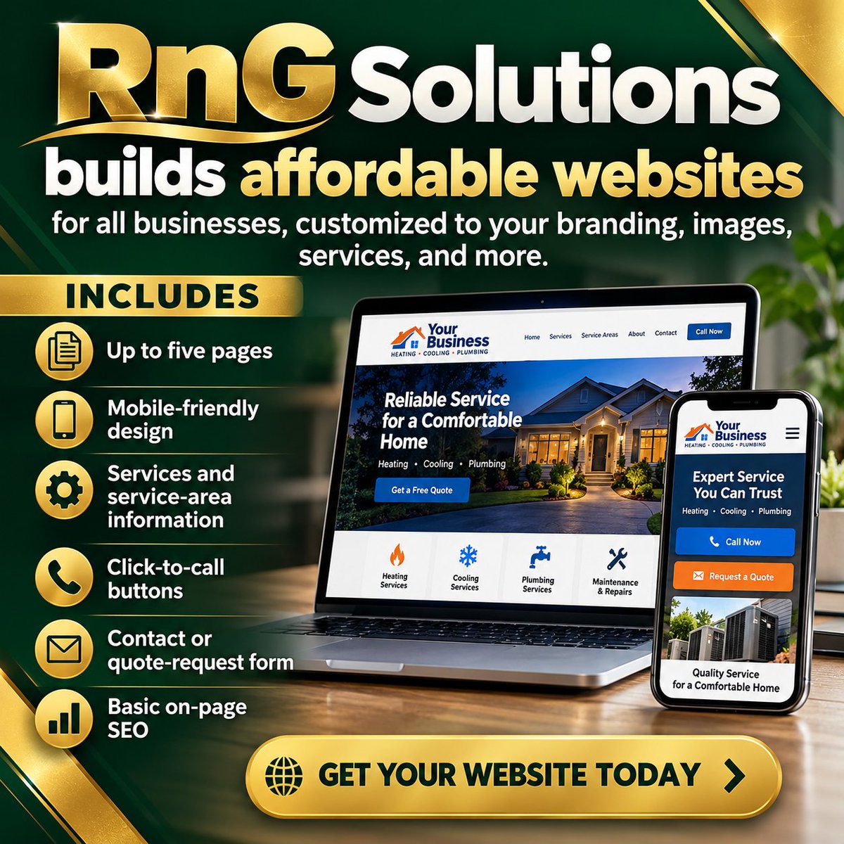 marketerssource's tweet photo. Need a website or know someone who does.
Contact robert@r-n-gsolutions.com
Custom to your needs.
#WebsiteDesign #websitebuilding #growyourbusiness #onlinepresents #nextlevel #upgradeyoursite https://t.co/YhUfM7yhGT