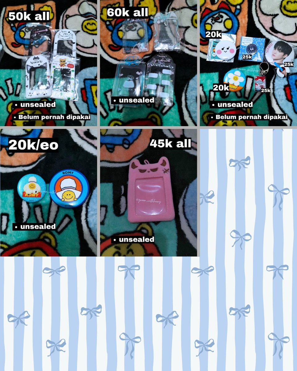 green_withhoonz's tweet photo. wts | want to sell | lfb ina    
price on pic, diutamakan yang ambil banyakan

abt treasure inc pack, 
belum inc adm tiktokshop only

Lightstick V1 Truz keyring doll Romy Woopy jihoon dll 

 📍Samarinda  not for sensitive buyer
t. jihoon jeongwoo truz meungmeung 트레저 https://t.co/c7mIa16QoX