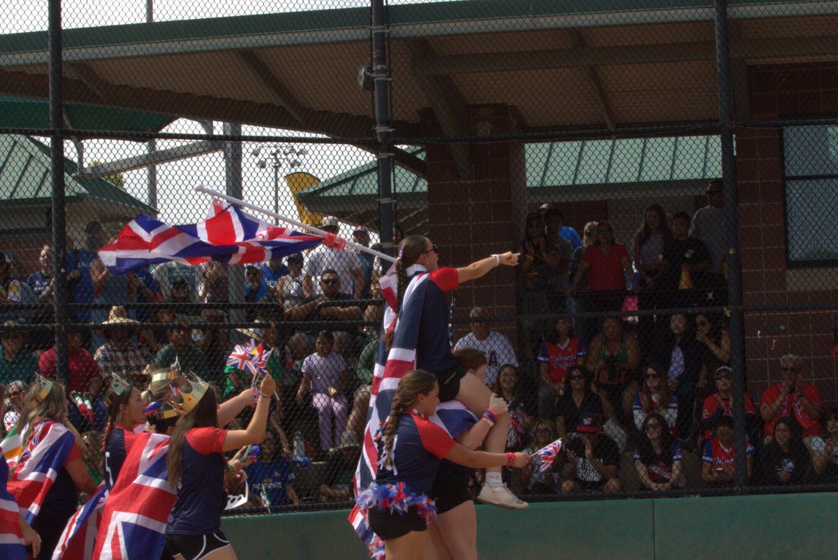 COSparkFire's tweet photo. 🌎 Proud to represent!

The opening ceremony for TCS International Challenge brings teams together for a festive parade celebrating their heritage, culture, and love for the game!🥎

#iplaytcs #tcfastpitch #internationalchallenge https://t.co/HwDfcc4s9a