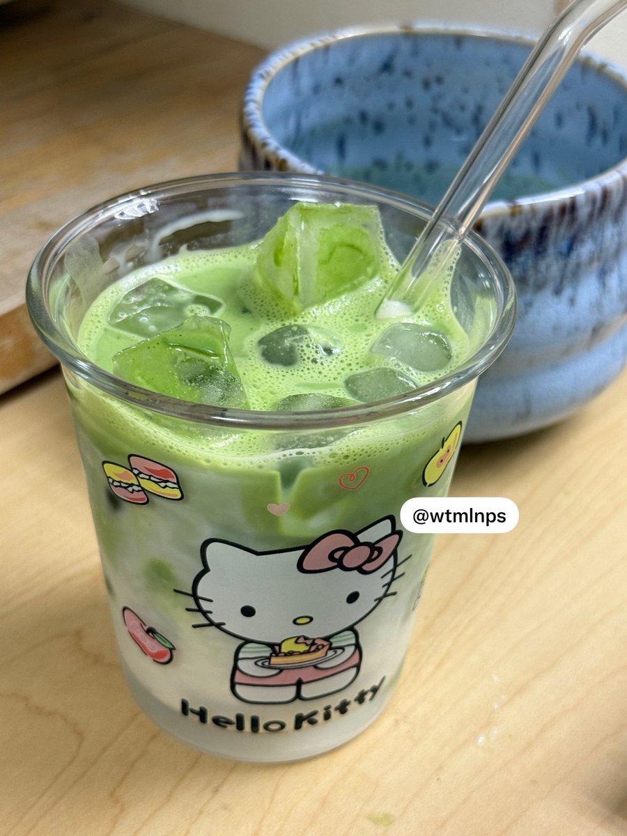 wtmlnps's tweet photo. Matcha loverr🍵✨ https://t.co/9x9RAiMeqa