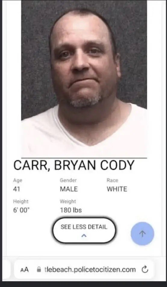 EsotericBryan's tweet photo. Bryans arrest record for domestically abusing his girlfriend. Due to the fact that he intimidated her into not showing up to court the charges were dropped and as of a few months ago the records of this arrest have been sealed. 

However we still have the screenshot https://t.co/LNmpZk2RuA