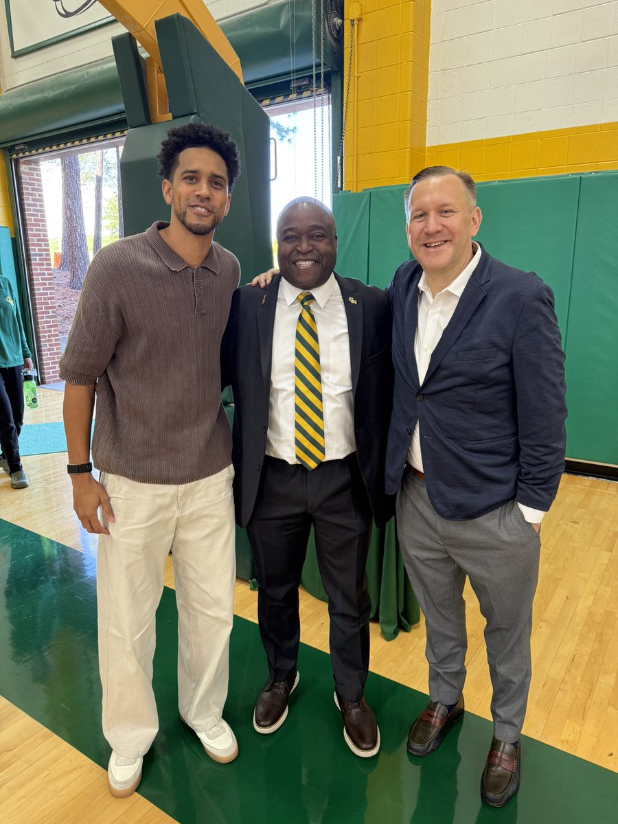 GMUPres's tweet photo. The Basketball and Academic Performance Center will serve all @GeorgeMasonU student-athletes and provide them with the resources they deserve as they strive for excellence both in the classroom and in competition. #MasonNation https://t.co/uVKhKv7UWd