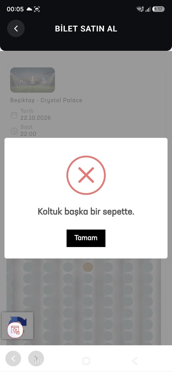 _Aliikckk's tweet photo. @17Besiktask çok bak dün full böyle gözüküyordu bas hepsine bulursan ve sakın twitterden bilet satanlara inanma https://t.co/uszO6ufEQp