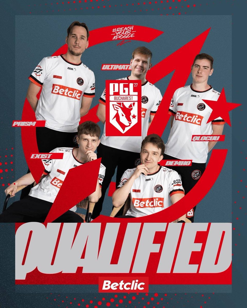 _Fleszyk's tweet photo. 🇵🇱 BETCLIC APOGEE Z AWANSEM NA PGL BUCHAREST 2027! 

W meczu o awans pokonali ekipę Nemesis 2-0. https://t.co/wIiRYkCPLw
