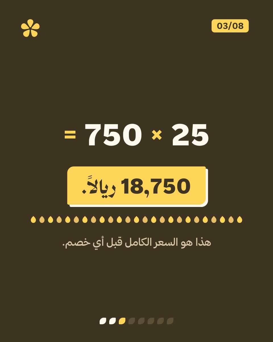 lymonahai's tweet photo. شركة طلبت برنامجك التدريبي لـ 25 موظفاً. كم تطلب؟

ابدأ من سعرك للأفراد مضروباً في العدد، ثم قرر كم تخصم مقابل صفقة واحدة كبيرة. https://t.co/1wXsihssFt