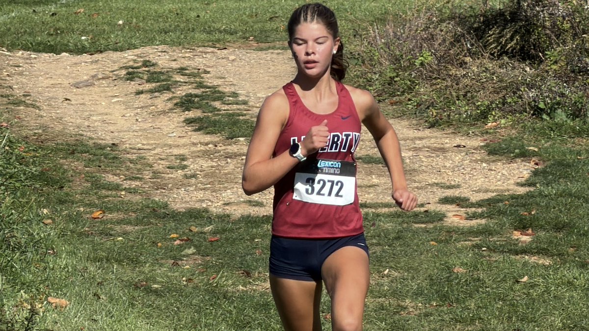 D11Sports's tweet photo. CHAMPIONSHIP TUESDAY:

Here is a great view of some of the @EastPennConf18 Girls runners as they make their way through the course at @DeSales. https://t.co/XviGyKNiJg