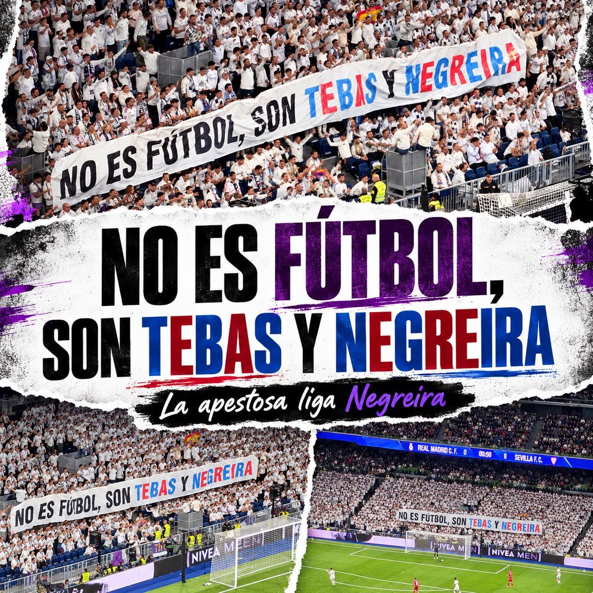 Rodrigo25948954's tweet photo. @Tebasjavier Vaya troll... @deportegob  cuando vieron un presidente de una liga de fútbol atacando a un equipo de su liga... solo en España. https://t.co/k2MLfafQAu
