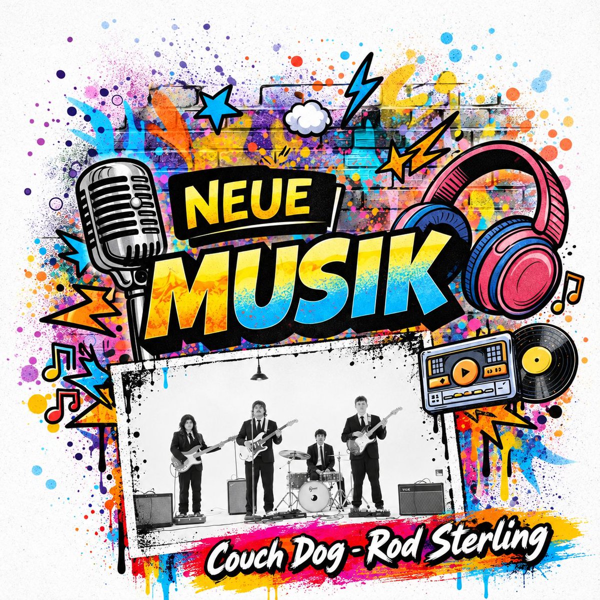 Stagemusic's tweet photo. Garage Rock trifft auf verträumten Post-Punk ... Couch Dog aus Los Angeles veröffentlichen heute ihre neue Single „Rod Sterling“ ... ein Vorgeschmack auf das kommende Album ... mehr auf https://t.co/U2Iwkhbkte ... #wearecouchdog #earshotmedia #neuemusik #stagemusic #stagemusicnet https://t.co/vtsWt1XLdc