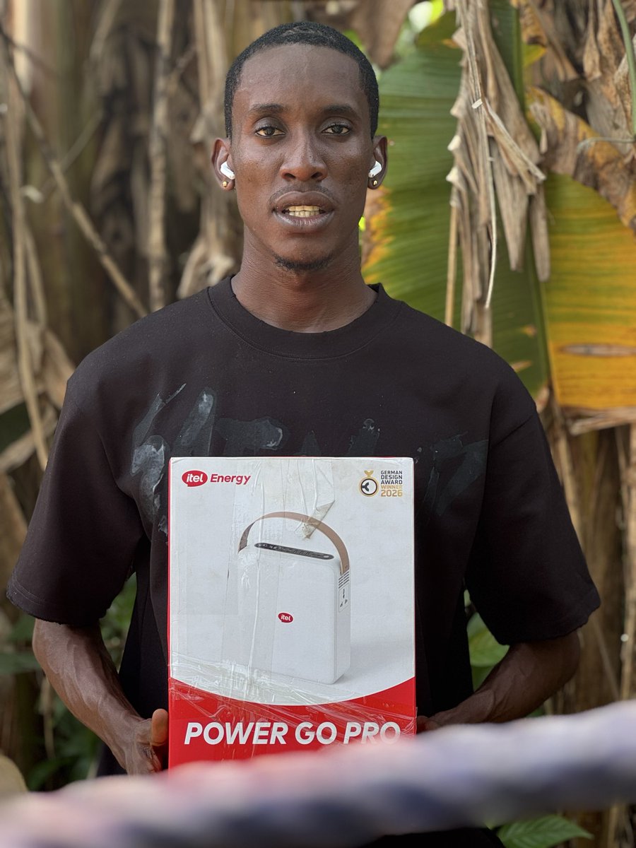 wvd99's tweet photo. Got myself an itel power go pro 🎉😎 https://t.co/UWQIRJG0Ys