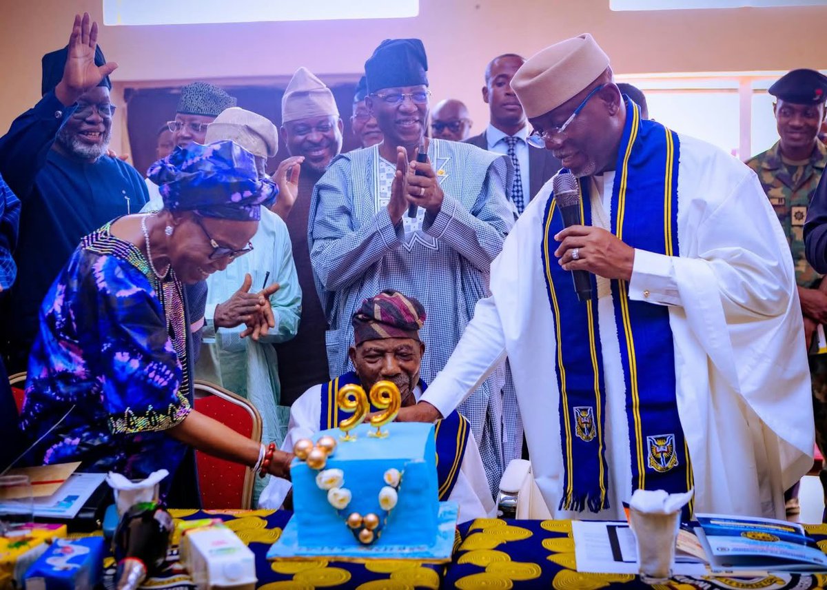 OndoStateOnline's tweet photo. GOV AIYEDATIWA MOURNS PASSING OF ELDER STATESMAN, PA REUBEN FAMUYIDE FASORANTI, AT 100

With a heavy heart but with total submission to the will of God, I announce the passing of our revered elder statesman, Pa Reuben Famuyide Fasoranti, who departed this world at the glorious age of 100.

Pa Fasoranti was a patriarch, a beacon of wisdom, integrity and selfless service whose century-long life was marked by uncommon commitment to the development of our dear State, Yorubaland and Nigeria at large.

His counsel, fatherly guidance and principled stand on issues of justice and good governance will be sorely missed. He lived a fulfilled life and left indelible footprints of honour and legacy for generations to come.

On behalf of the Government and the good people of Ondo State, I commiserate with the Fasoranti family, the people of Akure Kingdom and the entire State over this great loss.

May his gentle soul rest in perfect peace.

Dr. Lucky Orimisan Aiyedatiwa
Governor, Ondo State
October 20, 2026
