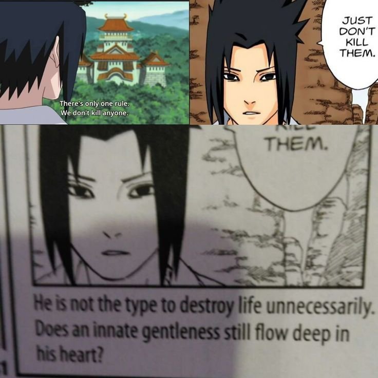 Stary2704206's tweet photo. Narutwt é o lugar mais estúpido que você vai ver. Alguém vai olhar nos teus olhos e dizer que o Sasuke é um "vilão" e que os outros são burros por não verem isso, quando o personagem na verdade possui o aspecto do típico deuteragonista anti heroi com uma construção herói trágico. https://t.co/xewKF35bIG