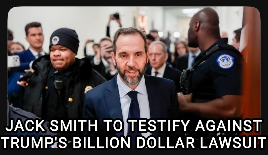 ChaosAgent_42's tweet photo. The BBC will call Jack Smith to testify against Trump's billion dollar lawsuit. https://t.co/Eyi6hJuEA0