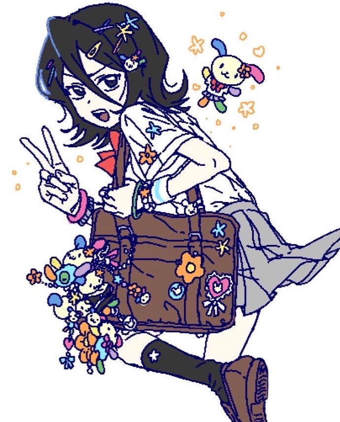 Lejak1225's tweet photo. #BLEACH 
루키아랑 우사하나 https://t.co/GeWx5jIjvL